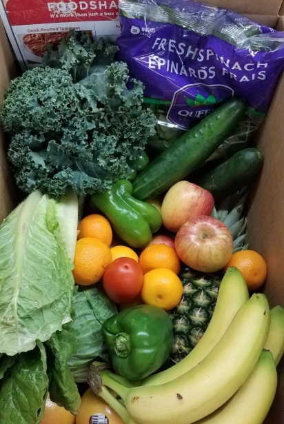 fresh produce food share box